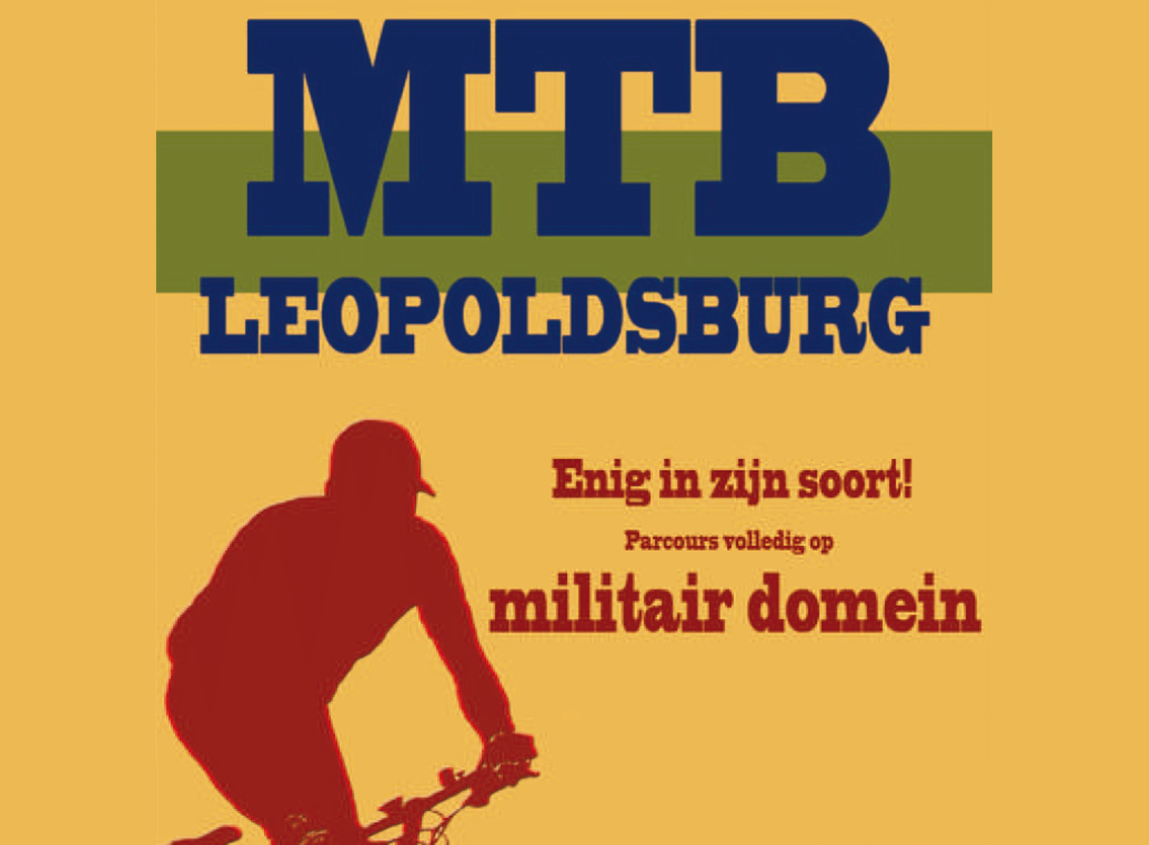 MTB Toertocht – 18de Bataljon Logistiek Leopoldsburg banner