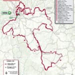 Strade Bianche route