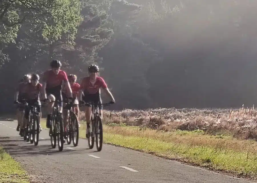 Bannière de circulation VTT Tegelhuys