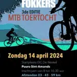 The Modder Fokkers 3rd MTB Tour Flyer
