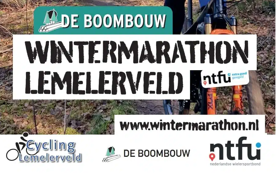 Wintermarathon lemelerveld banner