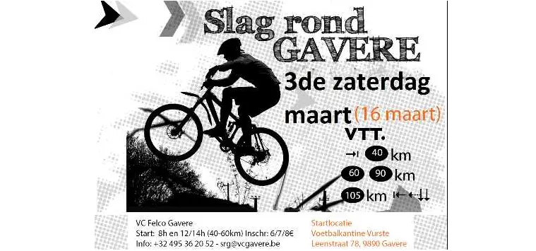 VTT Slag Rond Gavere banner