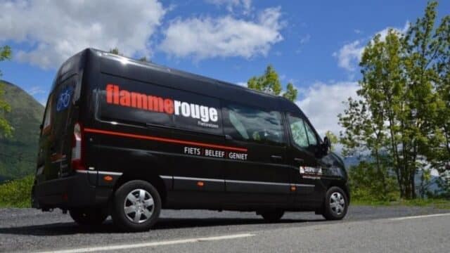 Flamme Rouge Fietsvakanties camionette