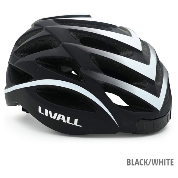 Livall Smart Sport fietshelm BH 62 NEO zwart wit