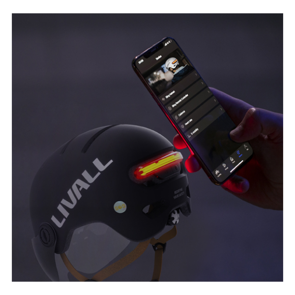 Livall Speedpedelec helm L23 zwart met app