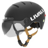 Livall Speedpedelec helm L23 zwart zijaanzicht