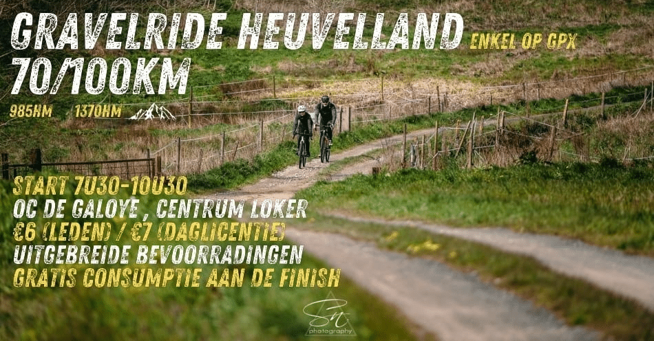 Gravelride heuvelland Loker