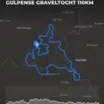 Gulpense Graveltocht parcour 110km