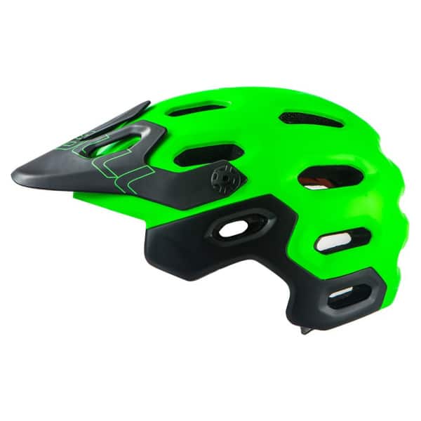 CrossRider Pro Mountainbike helm fluogroen