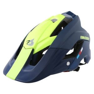 TrailGuard Mountainbike Helm - Lichtgewicht met Zonnevizier blauw