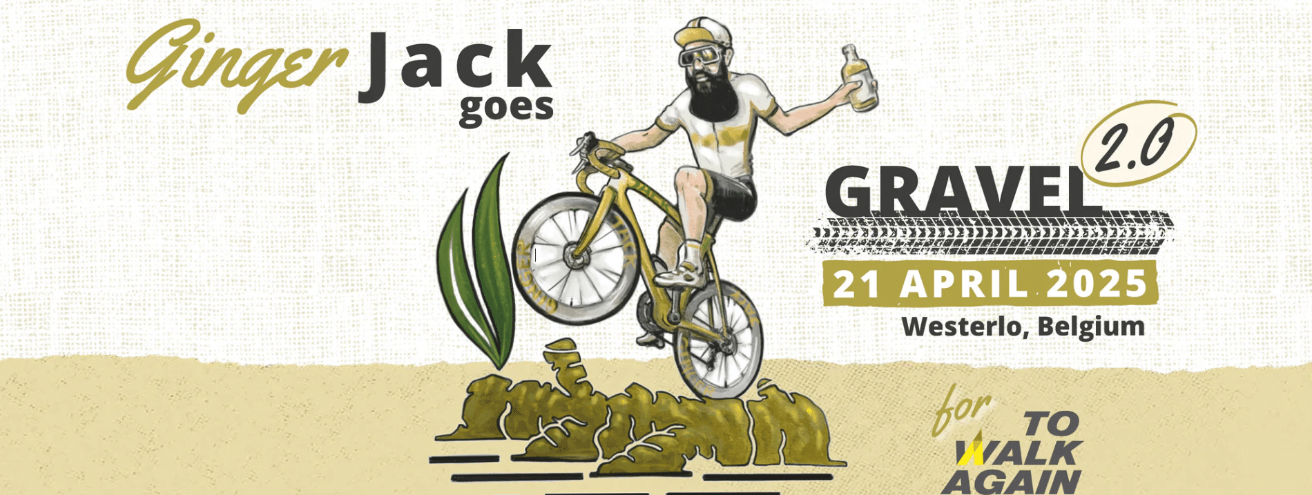 Ginger Jack goes Gravel banner