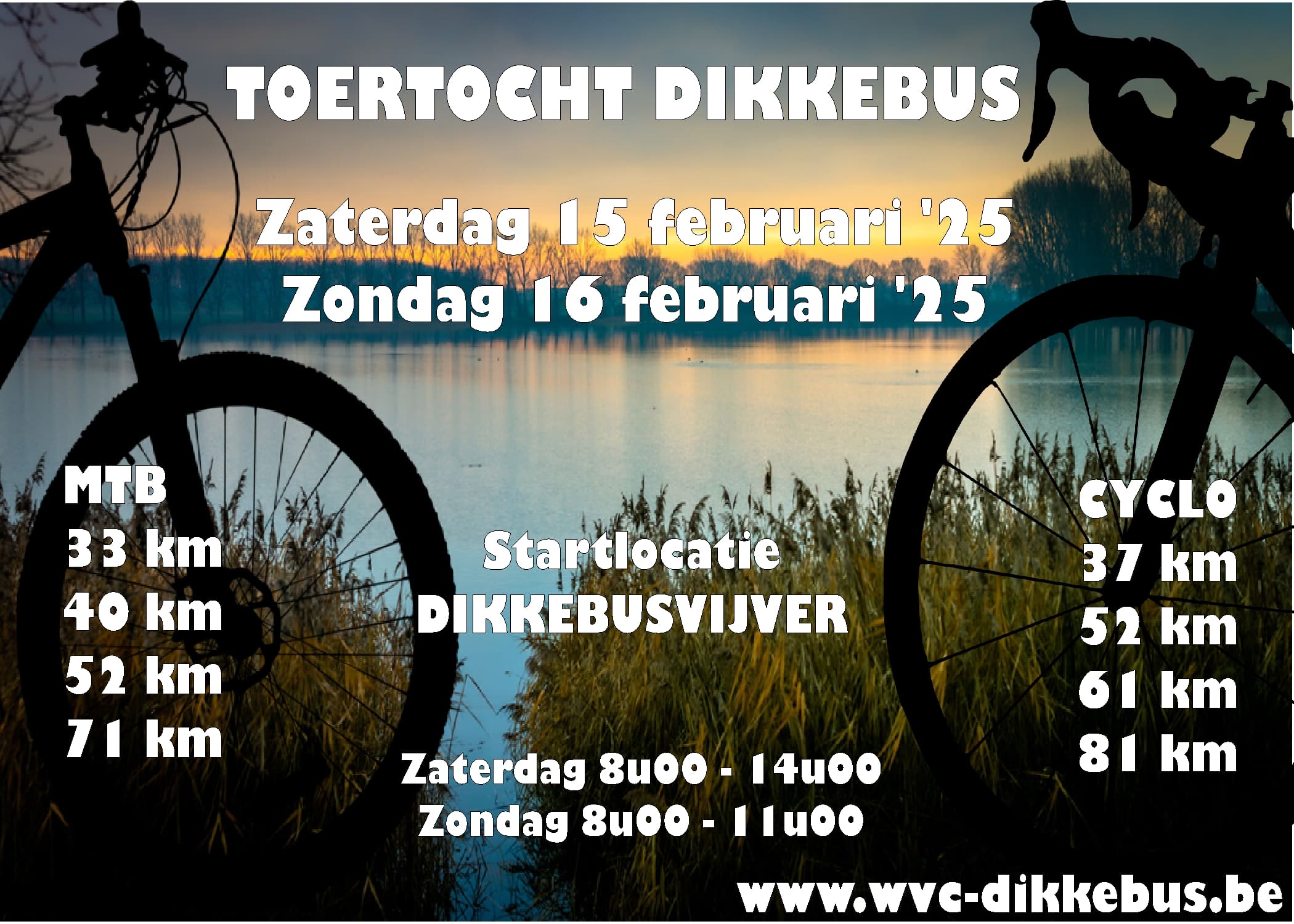 Wintertoertocht Dikkebus MTB en Cyclo 2025