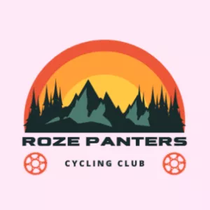Logotipo del grupo de Roze Panters Cyclo Club